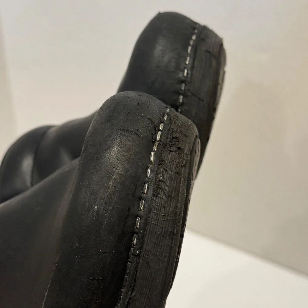 Dansko XP 2.0 ALL Black Leather Clogs Nursing Shoes Mens 7 Womens 9.5-10 EU 40 - Picture 8 of 10